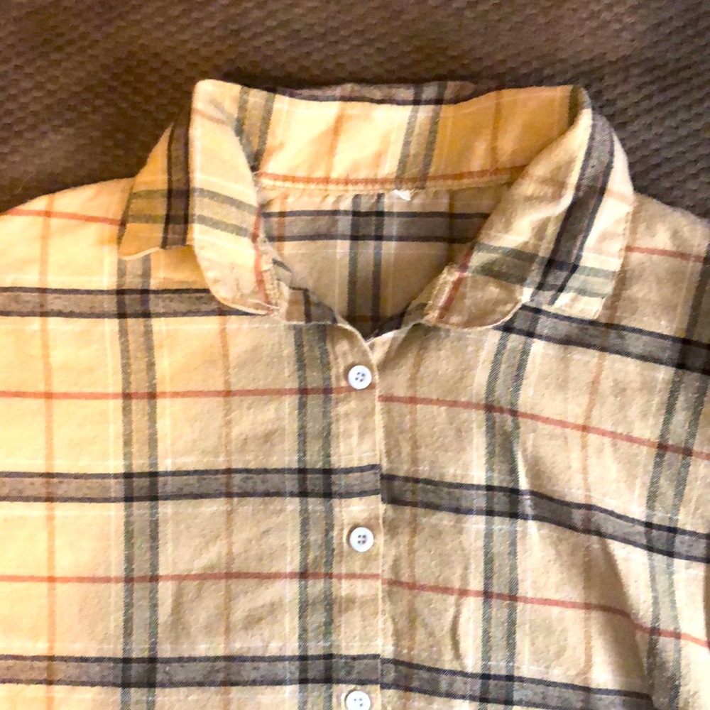 Corduroy Flannel Long Sleeve Shirt